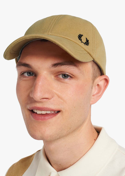 Fred Perry Petten  Pique classic cap - desert 