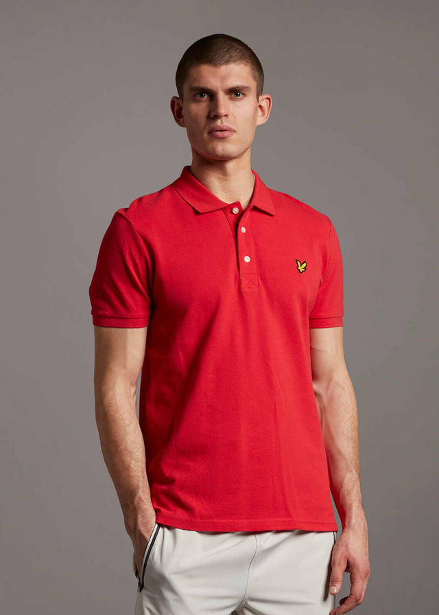 Lyle & Scott Poloshirts  Plain polo shirt - gala red 