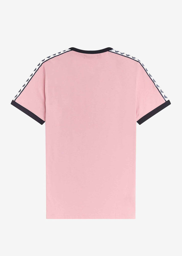 Fred Perry T-Shirts  Taped ringer t-shirt - chalky pink 