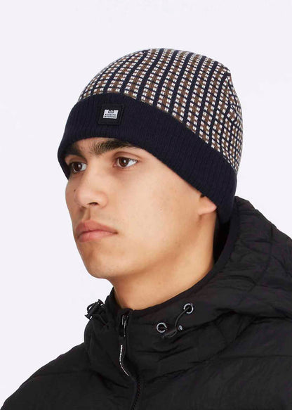 Weekend Offender Mutsen  checkie - navy 