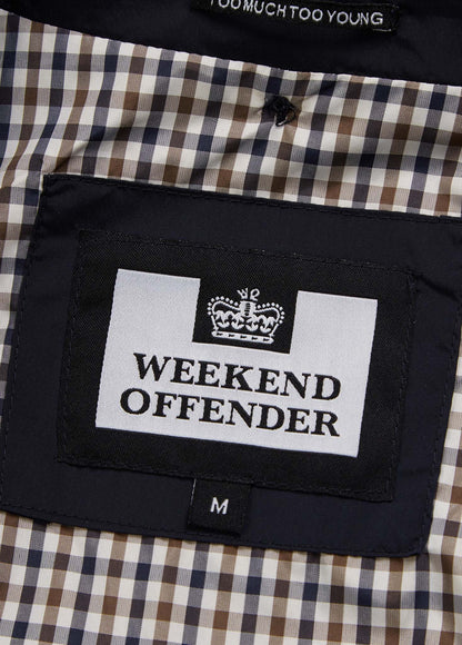 Weekend Offender Jassen  Coronado - navy + free bucket hat 