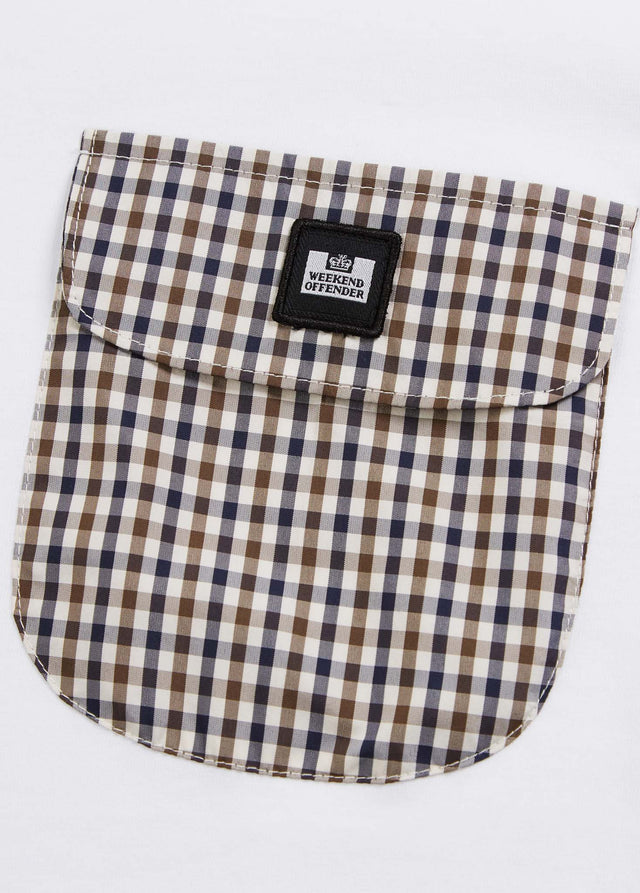 Weekend Offender T-Shirts  Lucky bay - white 