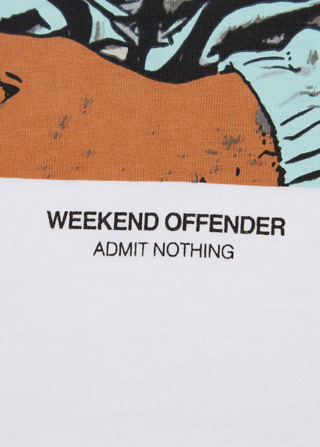 Weekend Offender T-Shirts  The terrace - white 