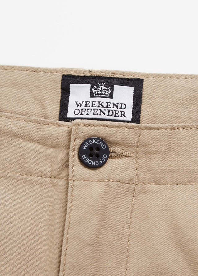 Weekend Offender Shorts  Mascia - stone 
