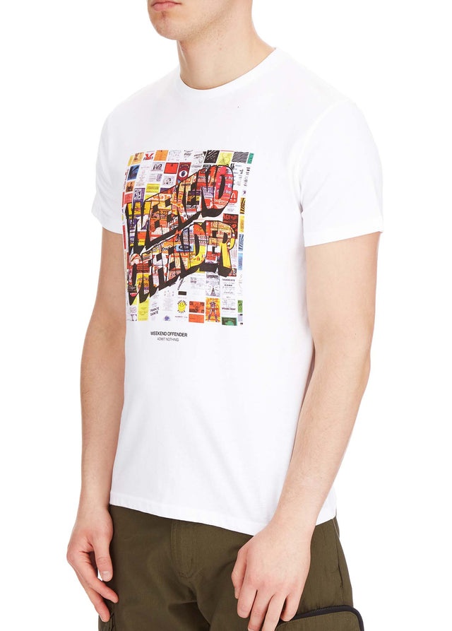Weekend Offender T-Shirts  Thrills - white 