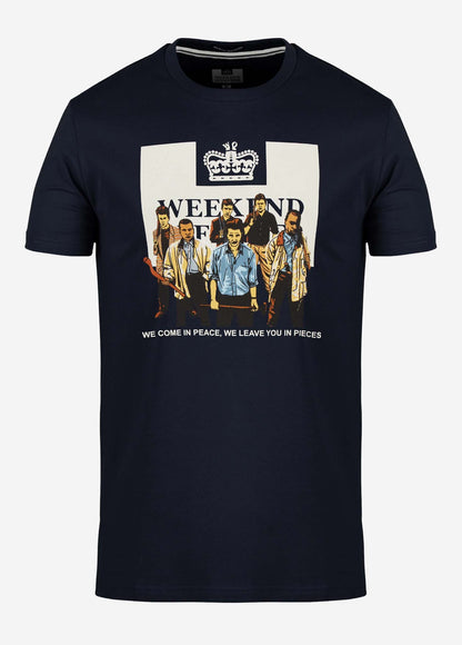 Weekend Offender Archive  89 Tee - navy 