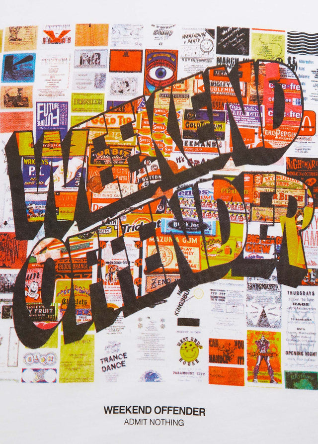 Weekend Offender T-Shirts  Thrills - white 