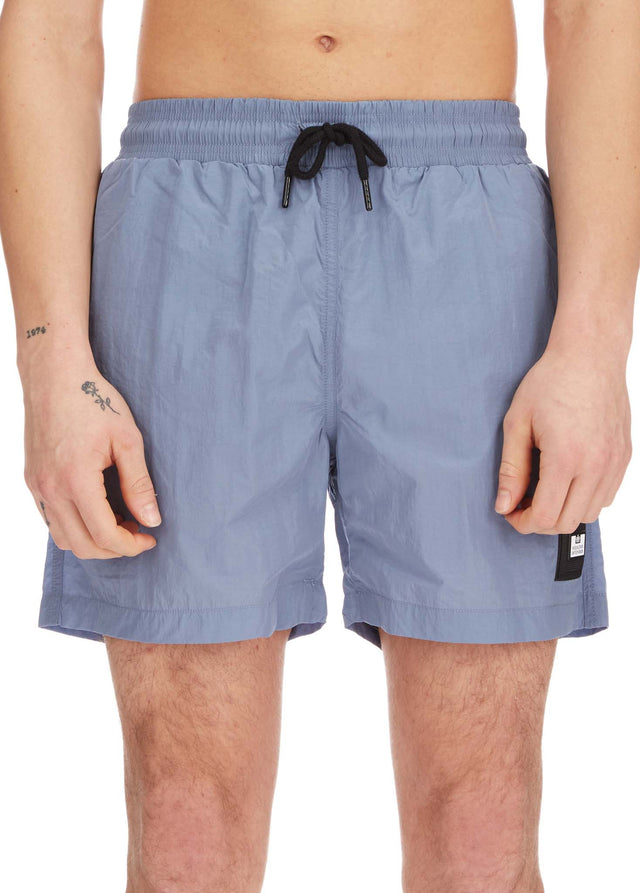 Weekend Offender Badeshorts  Stacks - steel blue 