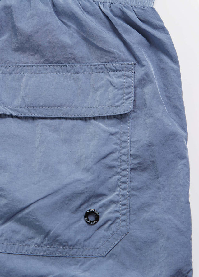 Weekend Offender Badeshorts  Stacks - steel blue 