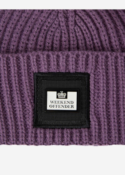 Weekend Offender Mutsen  Georgetown - dark grape 