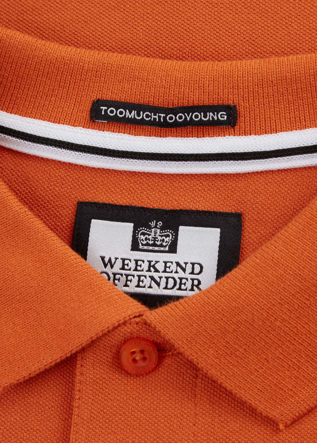Weekend Offender Poloshirts  Caneiros - marmalade 