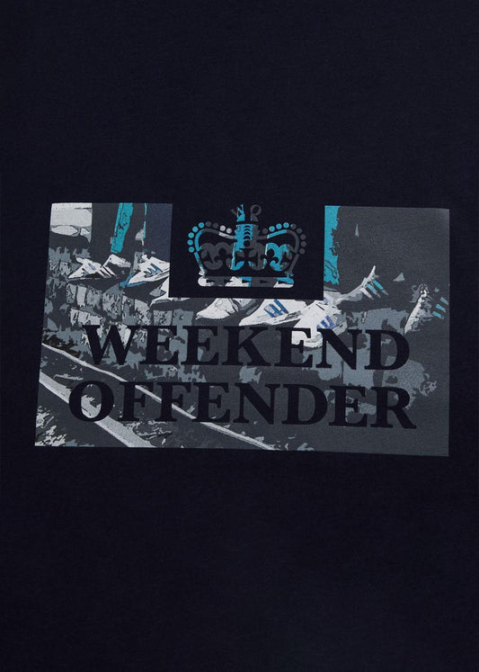 Weekend Offender T-shirts  Saturdays tee - navy 