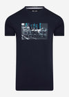 Weekend Offender T-shirts  Saturdays tee - navy 